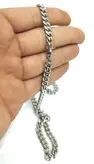 گردنبند کارتیر رنگ نقره ای
