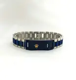 دستبند پسرانه برند رولکس Rolex رنگ آبی و نقره ای