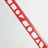 خط کش 30 سانت شابلون دار