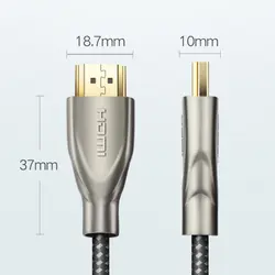 کابل HDMI 4K ورژن 2.0 یوگرین مدل HD131 50108 طول 2 متر