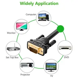 کابل VGA یوگرین مدل VG101 11630 طول 1.5 متر