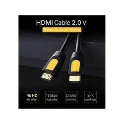 کابل HDMI 4K ورژن 2.0 یوگرین مدل HD101 10115 طول 1 متر