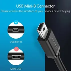 کابل Mini USB - OTG به USB 2.0 یوگرین مدل US249 10383