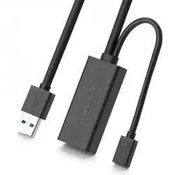 کابل افزایش طول USB اکتیو یوگرین مدل US175 20826 طول 5 متر