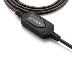 کابل افزایش طول USB اکتیو یوگرین مدل US121 10324 طول 20 متر