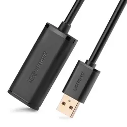 کابل افزایش طول USB اکتیو یوگرین مدل US121 10319 طول 5 متر