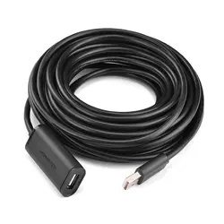 کابل افزایش طول USB اکتیو یوگرین مدل US121 10319 طول 5 متر