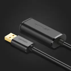 کابل افزایش طول USB اکتیو یوگرین مدل US121 10319 طول 5 متر