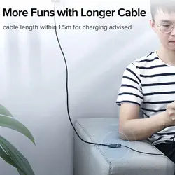 کابل افزایش طول USB یوگرین مدل US103 10318 طول 5 متر