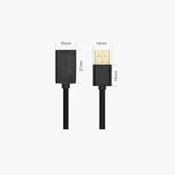 کابل افزایش طول USB یوگرین مدل US103 10315 طول 1.5 متر