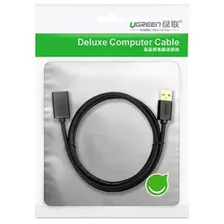کابل افزایش طول USB یوگرین مدل US103 10315 طول 1.5 متر
