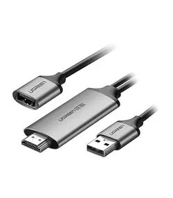 تبدیل USB به HDMI یوگرین مدل CM151 50291 طول 1.5متر