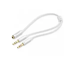 کابل صدا 2 به 1 یوگرین مدل AV140 10790 طول 20 سانتی متر