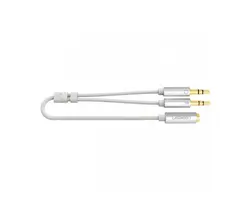 کابل صدا 2 به 1 یوگرین مدل AV140 10790 طول 20 سانتی متر