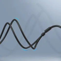 کابل صدا 2 به 1 یوگرین مدل AV140 20899 طول 20 سانتی متر