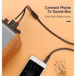 کابل صدا 1 به 2 یوگرین مدل AV102 10513 طول 5 متر