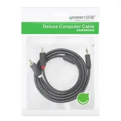 کابل صدا 1 به 2 یوگرین مدل AV102 10513 طول 5 متر