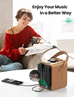 کابل صدا 1 به 2 یوگرین مدل AV116 10583 طول 1.5 متر