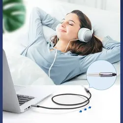 کابل افزایش صدا یوگرین مدل AV118 10595 طول 3 متر