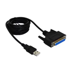کابل تبدیل USB به پارالل کی نت مدل K-CU202515 طول 1.5 متر