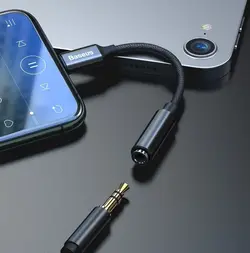 کابل تبدیل lightning به AUX باسئوس مدل CALL3-01