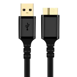 کابل هارد USB 3.0 کی نت پلاس مدل KP-CUAMHDD06 طول 60 سانتی متر