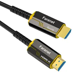 کابل HDMI 4K ورژن 2.0 فیبر نوری فرانت مدل FN-HFC150 طول 15 متر