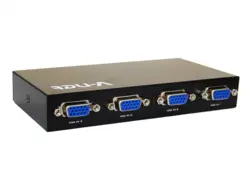 دیتا سوئیچ دستی 4 پورت VGA وی نت مدل V-SWVGAM04