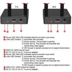 اکستندر بی سیم HDMI و USB فرانت مدل FN-V260 طول 100 متر