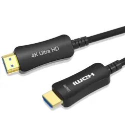 کابل HDMI 4K ورژن 2.0 فیبر نوری فرانت مدل FN-HFC1000 طول 100 متری