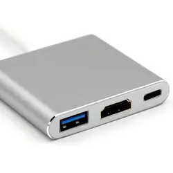 تبدیل Type-c به HDMI/USB3.0 کی نت مدل K-COUC30HU