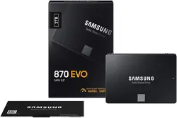 حافظه اس‌ اس‌ دی سامسونگ EVO 870 ظرفیت 2 ترابایت