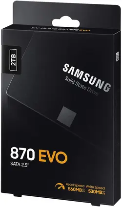 حافظه اس‌ اس‌ دی سامسونگ EVO 870 ظرفیت 2 ترابایت