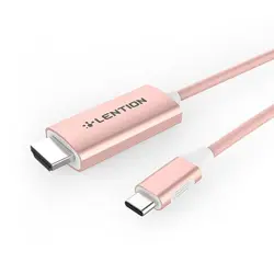 کابل تبدیل USB-C به HDMI لنشن CU707 طول 3 متر