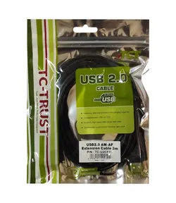 کابل افزایش طول USB تی سی تی TC-U2CF30 طول 3 متر