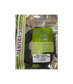 کابل پرینتر USB تی سی تی TC-U2CB100 طول 10 متر