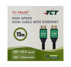کابل HDMI 4K ورژن 2.0 تی سی تی TC-HCB150 طول 15 متر