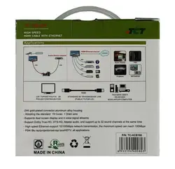کابل HDMI 4K ورژن 2.0 تی سی تی TC-HCB100 طول 10 متر