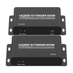 اکستندر HDMI تی سی تی TC-HEX-200RP پشتیبانی تا 200 متر