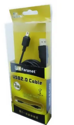 کابل miniUSB فرانت FN-U25C30 طول 3 متر