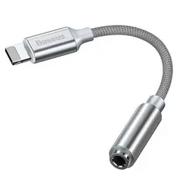 کابل تبدیل صدا Lightning به AUX باسئوس CALL3-02 طول 15 سانتی متر