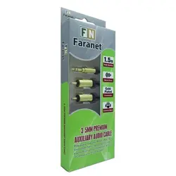 کابل صدا 1 به 2 فرانت مدل FN-A2C15 طول 1.5 متر
