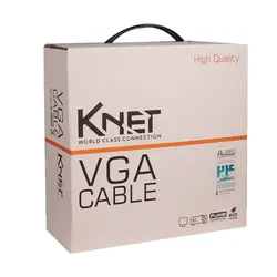 کابل VGA کی نت مدل K-CVGA0150 طول 15 متر
