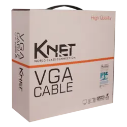 کابل VGA کی نت مدل K-CVGA0200 طول 20 متر