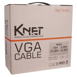 کابل VGA کی نت مدل K-CVGA0200 طول 20 متر