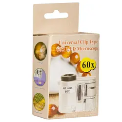 میکروسکوپ 60 X مینی متصل به گوشی