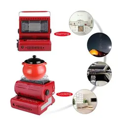 اجاق گاز و بخاری مسافرتی (دو حالته) YANCHUAN کد YC-808B