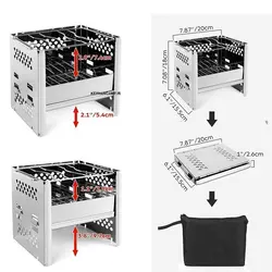 فایرباکس منقل تاشو استیل T19