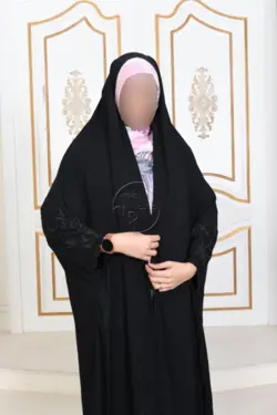 چادر خبرنگاری (مدل گلدوزی شده)