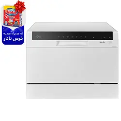 ماشین ظرفشویی رومیزی مایدیا مدل WQP6-3602F